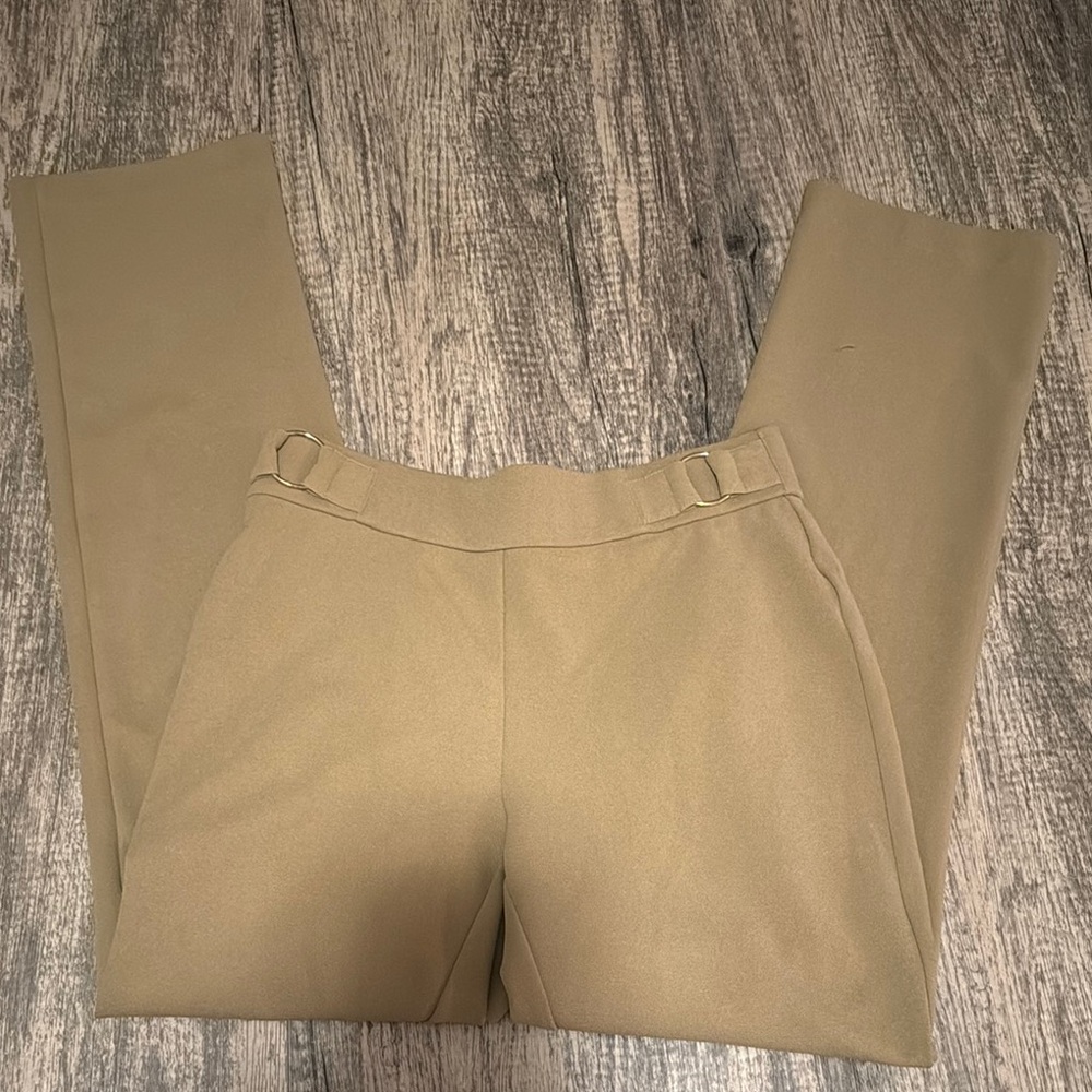 Tan Stretch Trousers